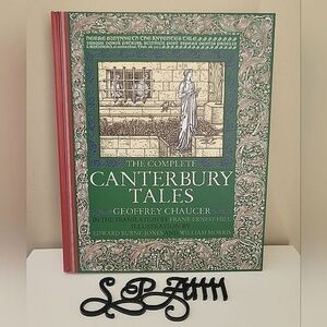 Book Complete Canterbury Tales Geoffrey Chaucer Giftable #527